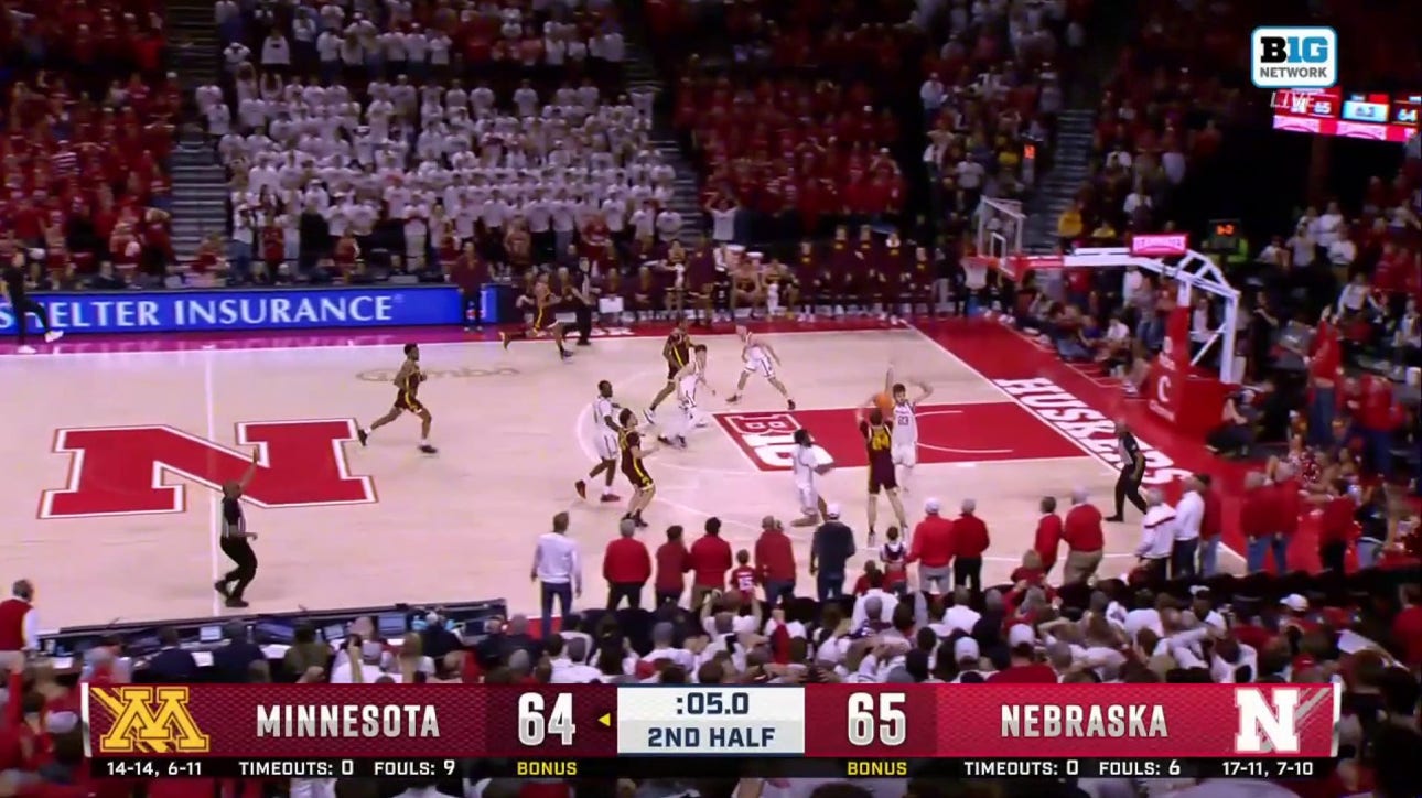 Brennan Rigsby drains game-winning 3-pointer to help Minnesota defeat Nebraska, 67-65