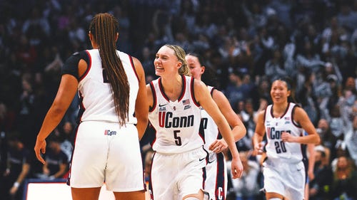 WOMEN'S COLLEGE BASKETBALL Trending Image: Paige Bueckers stars in final regular-season game as No. 5 UConn rolls past Marquette