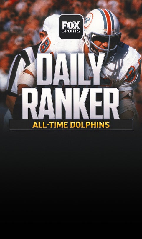 Who are the 10 best Dolphins players of all time?