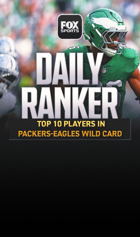 Who are the 10 best players in Packers-Eagles wild-card round matchup?