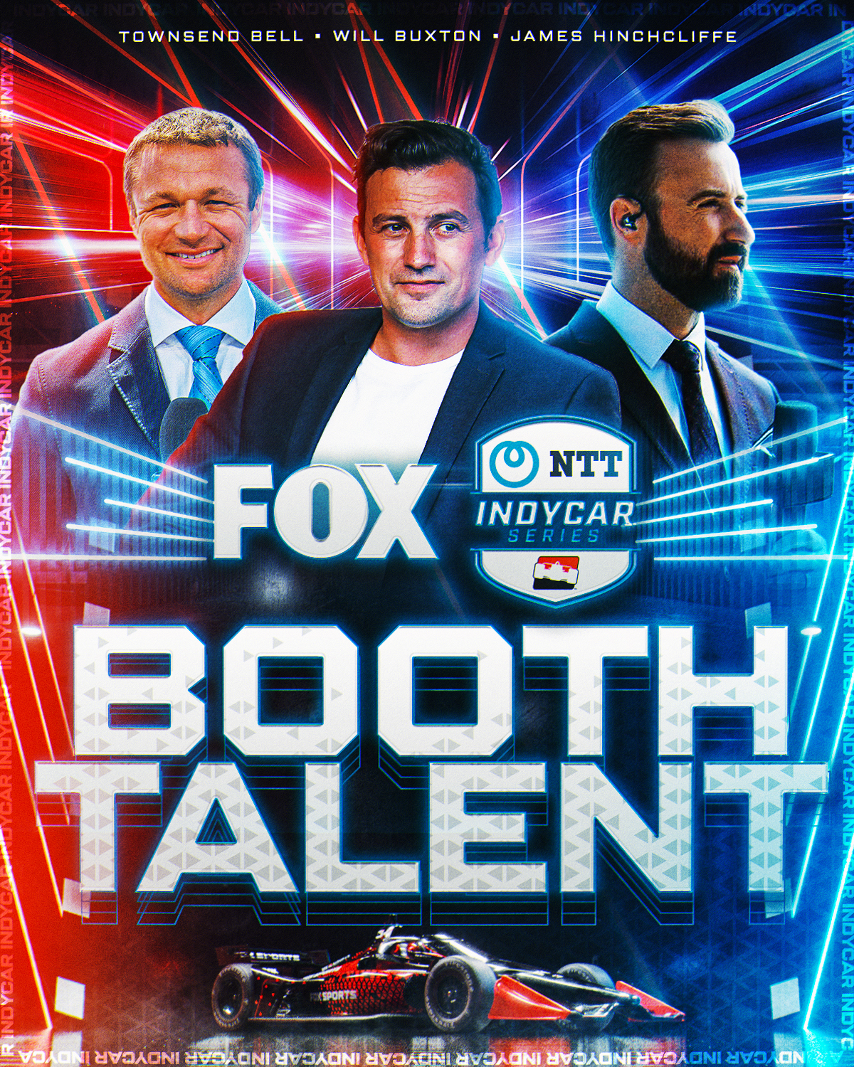 FOX Sports Unveils Broadcast Team for NTT INDYCAR SERIES