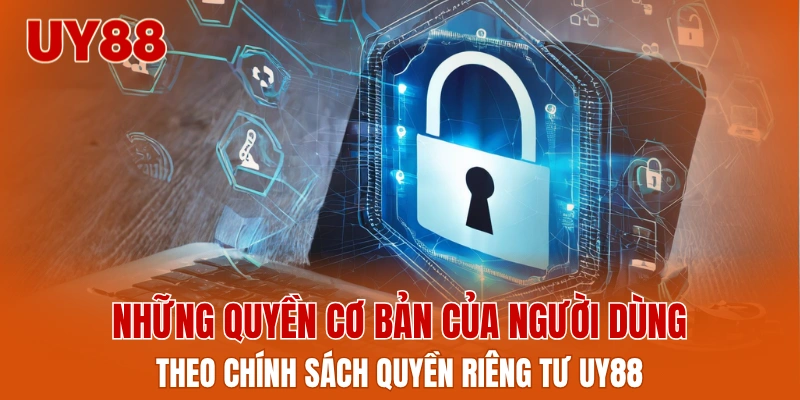 Những quyền cơ bản của người dùng theo chính sách quyền riêng tư UY88